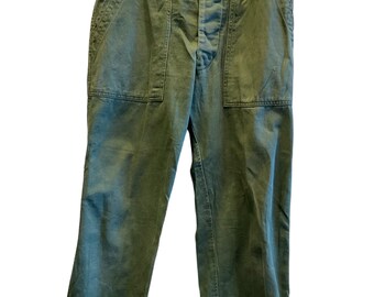 Medium / Large 50s US Army M-51 Cargo Pants / Long 1950s Military 