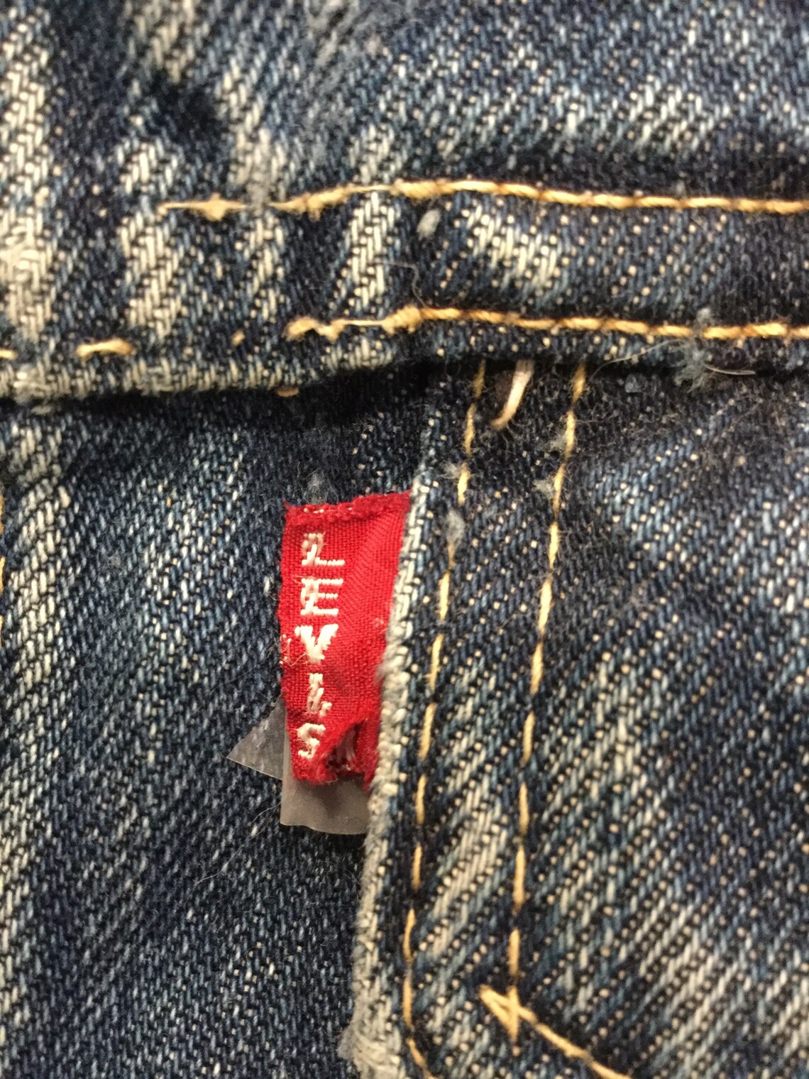 levis big e denim jacket