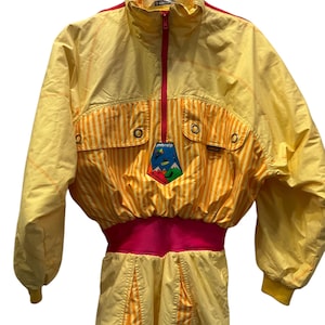 Ski Suit 1980s Vintage Anoralp