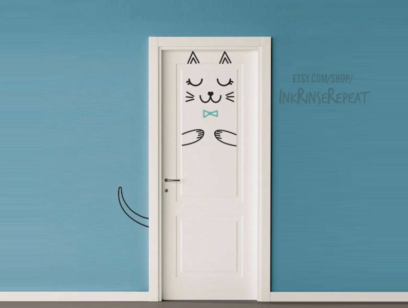 Kids Door Decals Playrooms Closet Doors Etsy