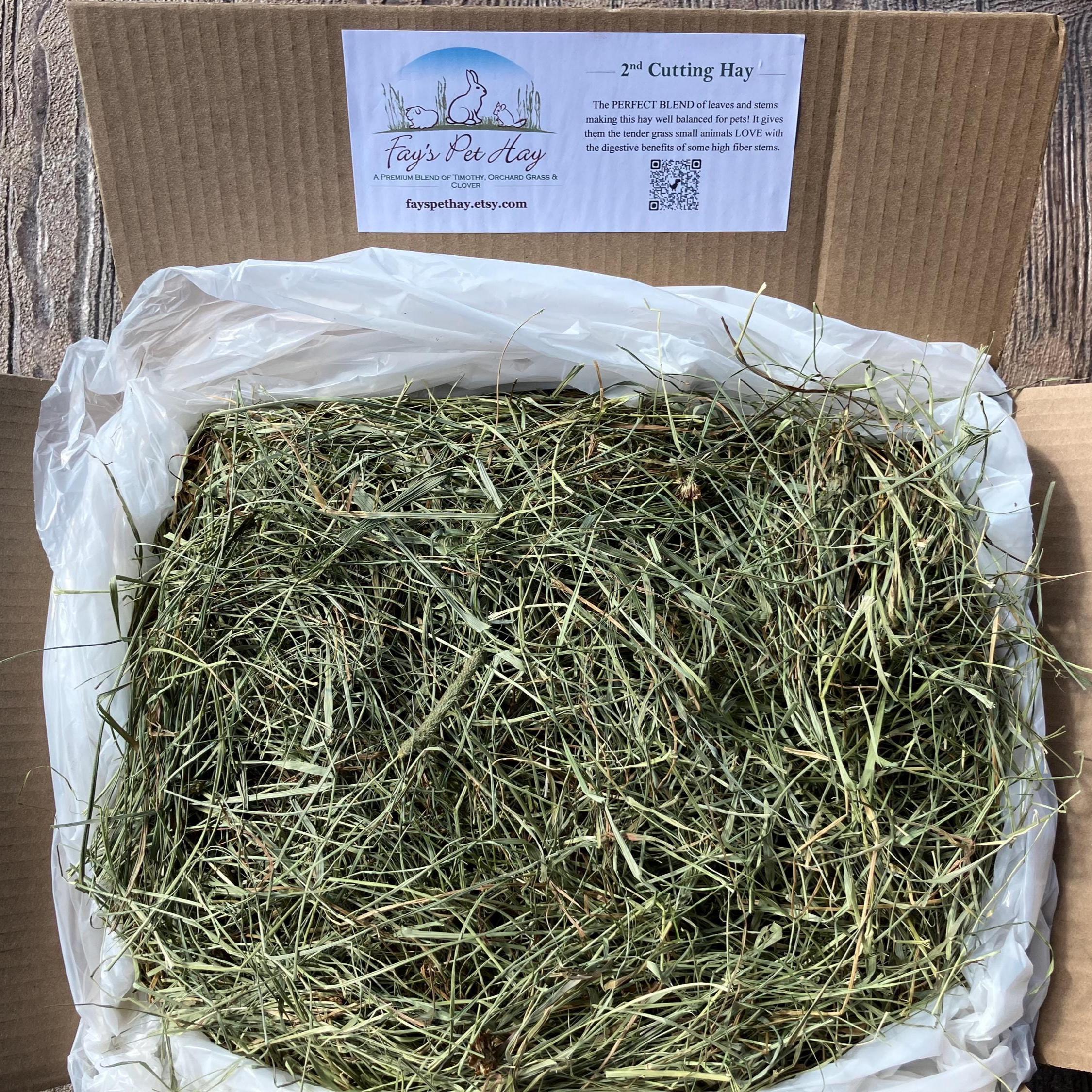 Premium 2nd Cut Timothy Mixed Grass Hay Small Pet Food - Fresh Crop