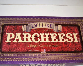 VTG 1890 Parcheesi Game 5 bone dice /& 13 brass chips Vintage 80\u2019s 1980\u2019s