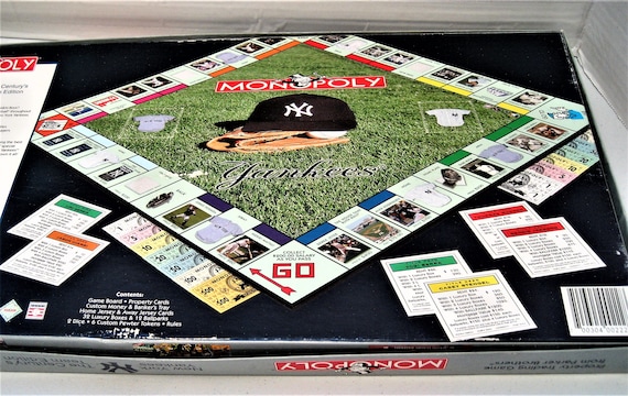 NY Yankees Monopoly Game Gift Century's Team Edition Unused Inside