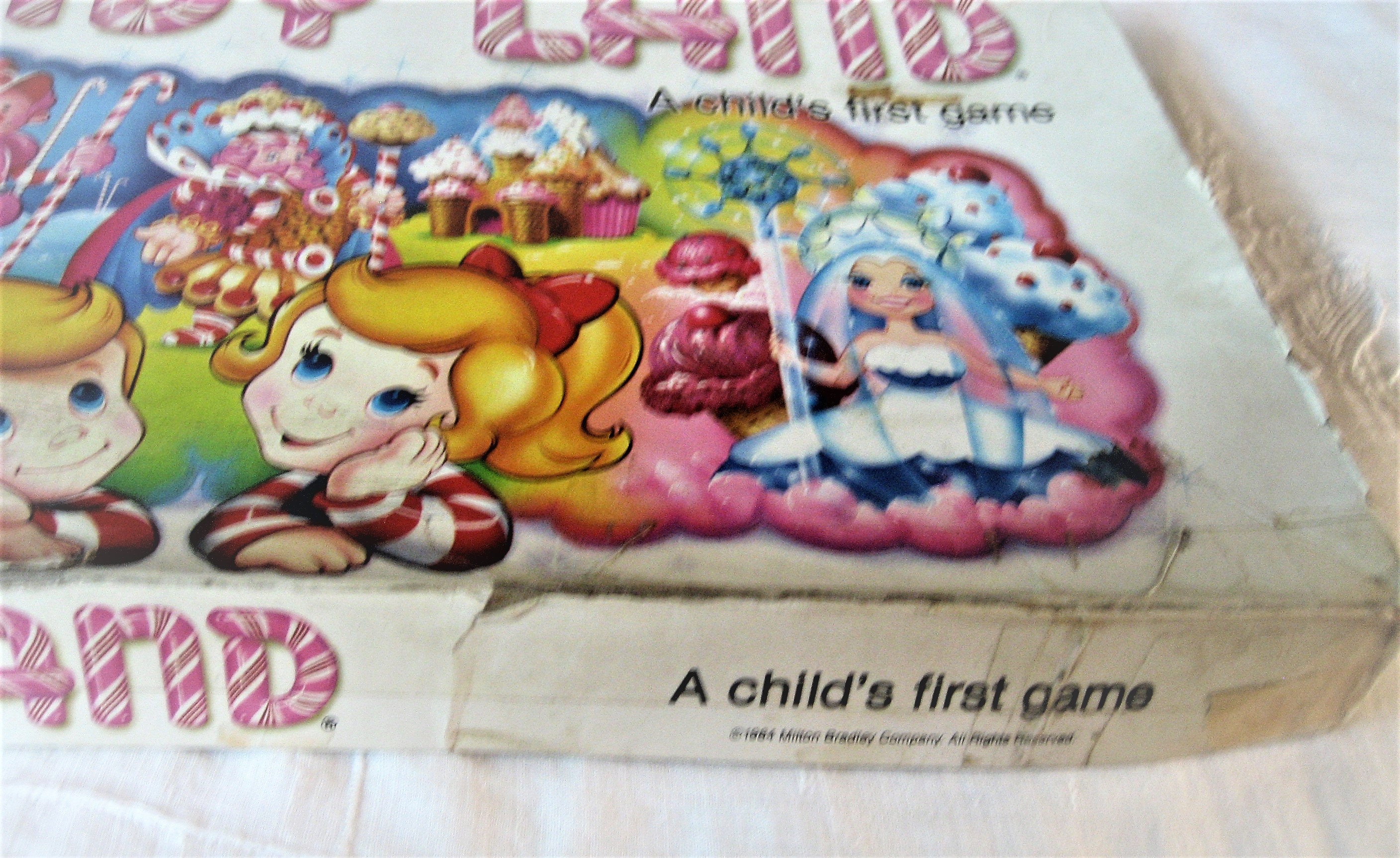 Candy Land Board Game Milton Bradley 1984 A Child's First Game Complete ...