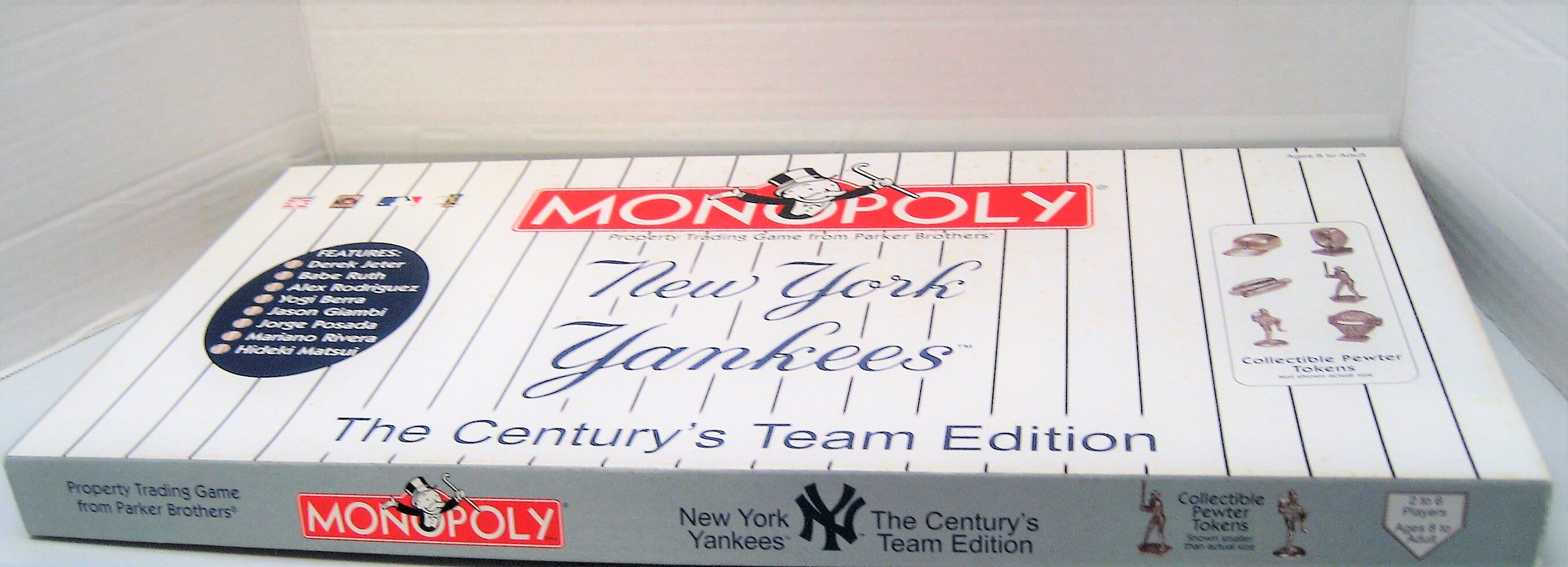 NY Yankees Monopoly Game Gift Century's Team Edition Unused Inside