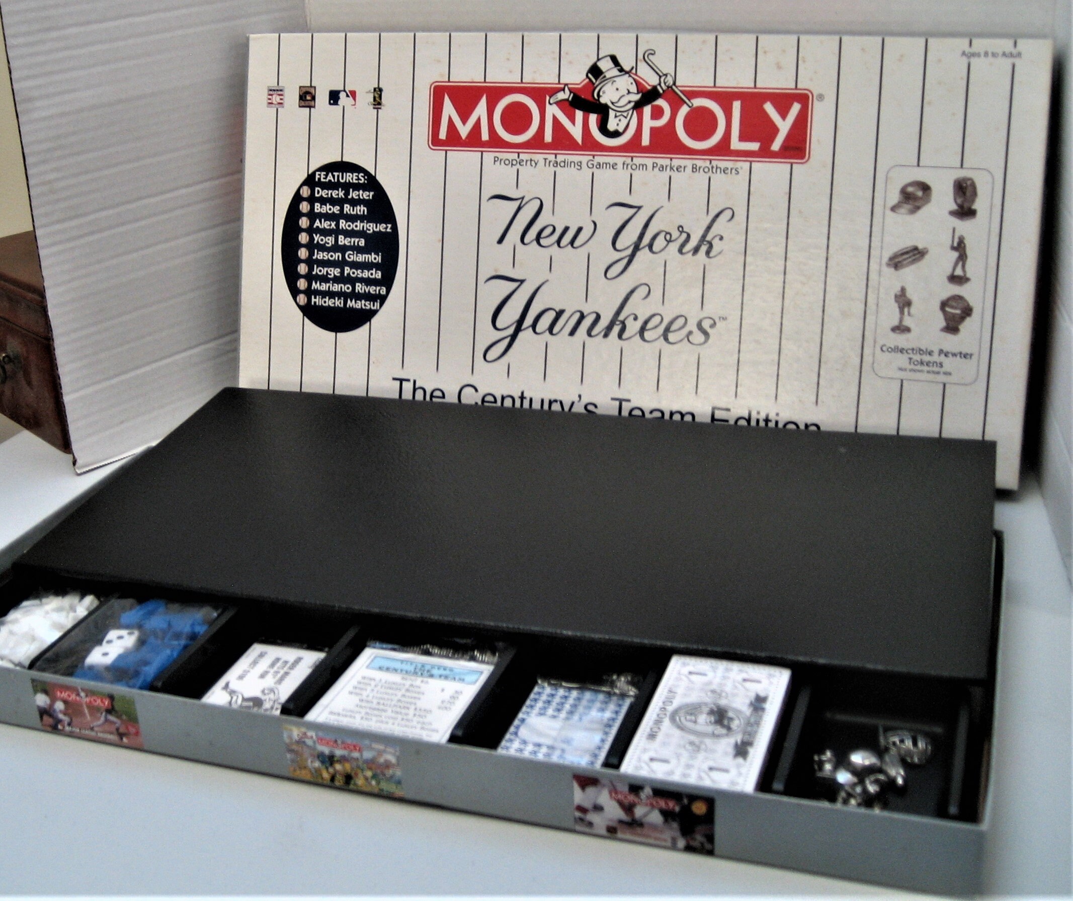 NY Yankees Monopoly Game Gift Century's Team Edition Unused Inside