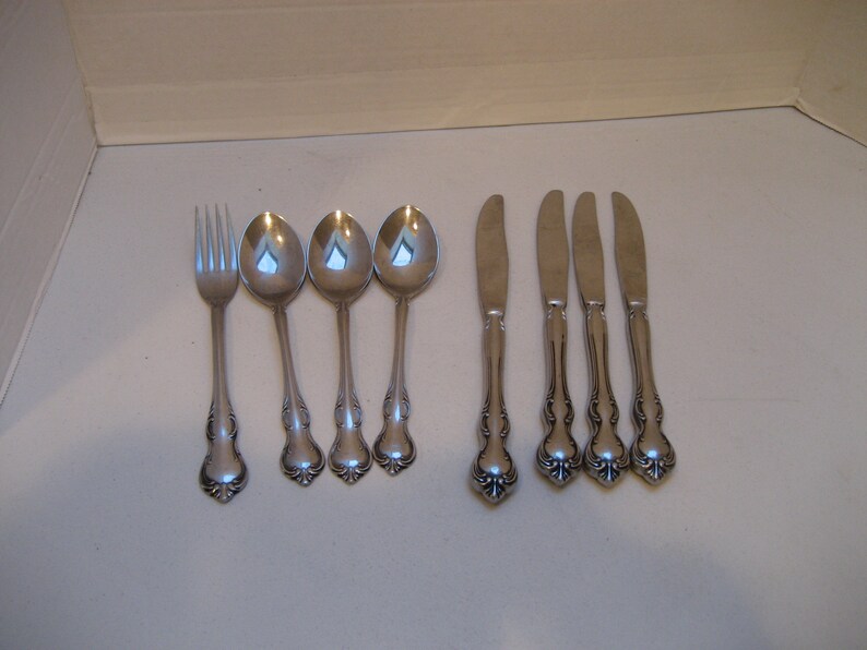 Reed & Barton EAST HAMPTON Stainless Select Glossy Silverware CHOICE
