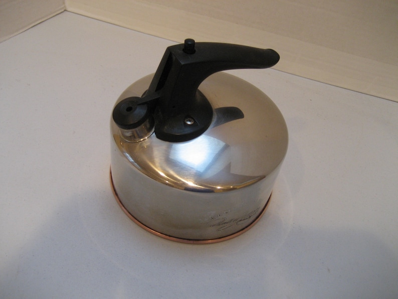 Revere Ware 1 Quart Tea Kettle Rare Rome NY Stainless Steel Etsy