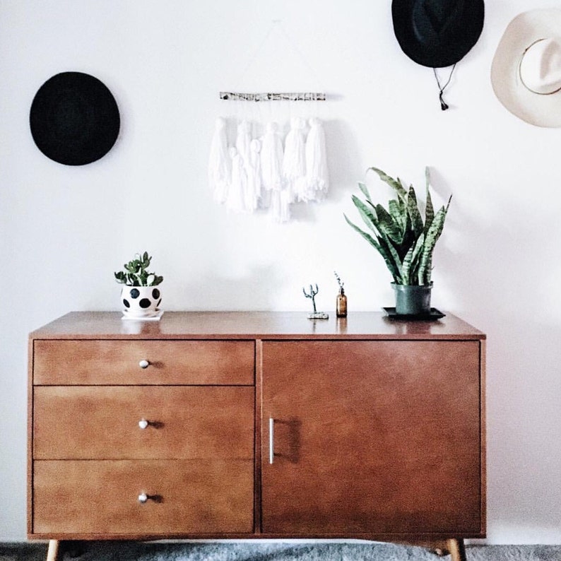 Boho Tassel Mobile Wall Garland Wall Hanging Boho Wall Etsy