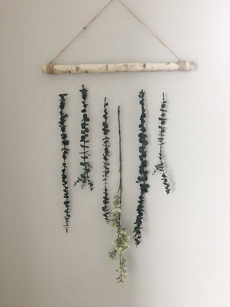 Floral Wall Hanging Greenery Wall Hanging Greenery Backdrop Etsy
