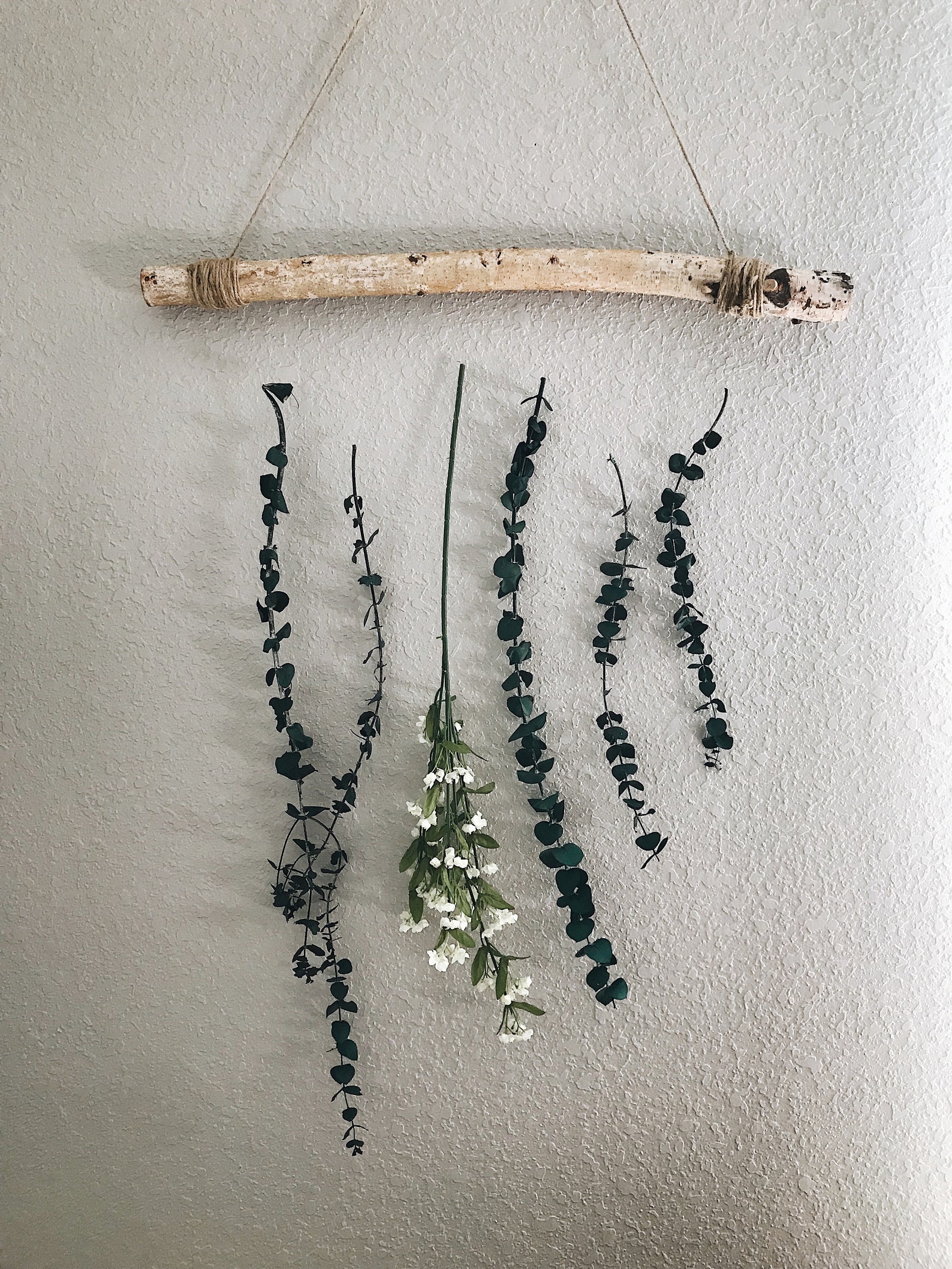 Floral Wall Hanging Greenery Wall Hanging Greenery Backdrop Etsy