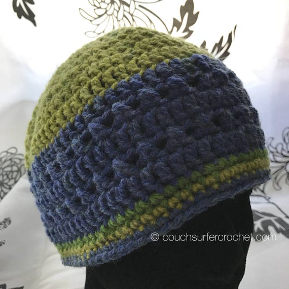 帽子 TENDERLOIN CROCHET NAVY Chunky Crochet Hat, Womens Hat, Mens Hat, Winter Hat