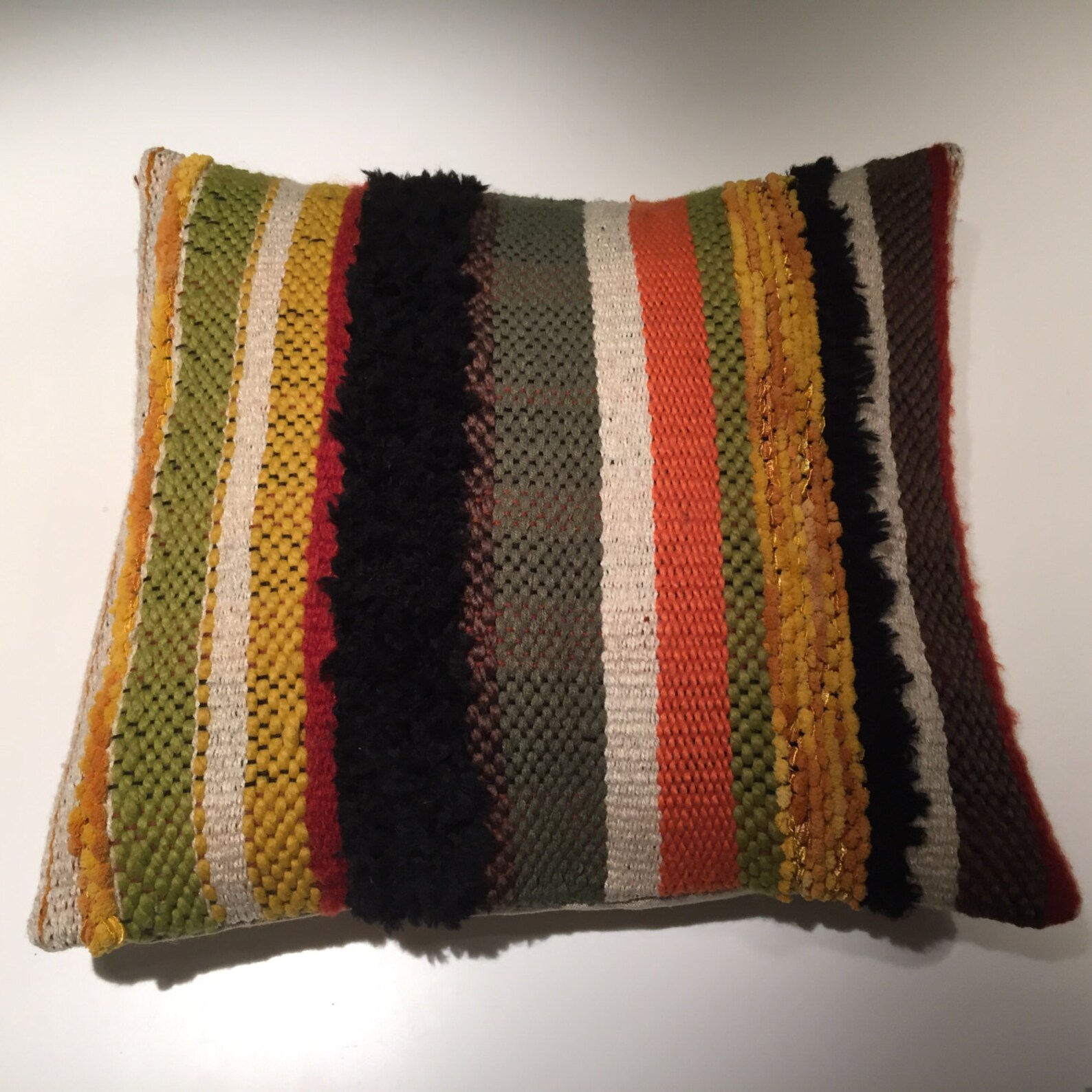 Hand Loomed Mid Century Modern Pillows and Cushions Etsy