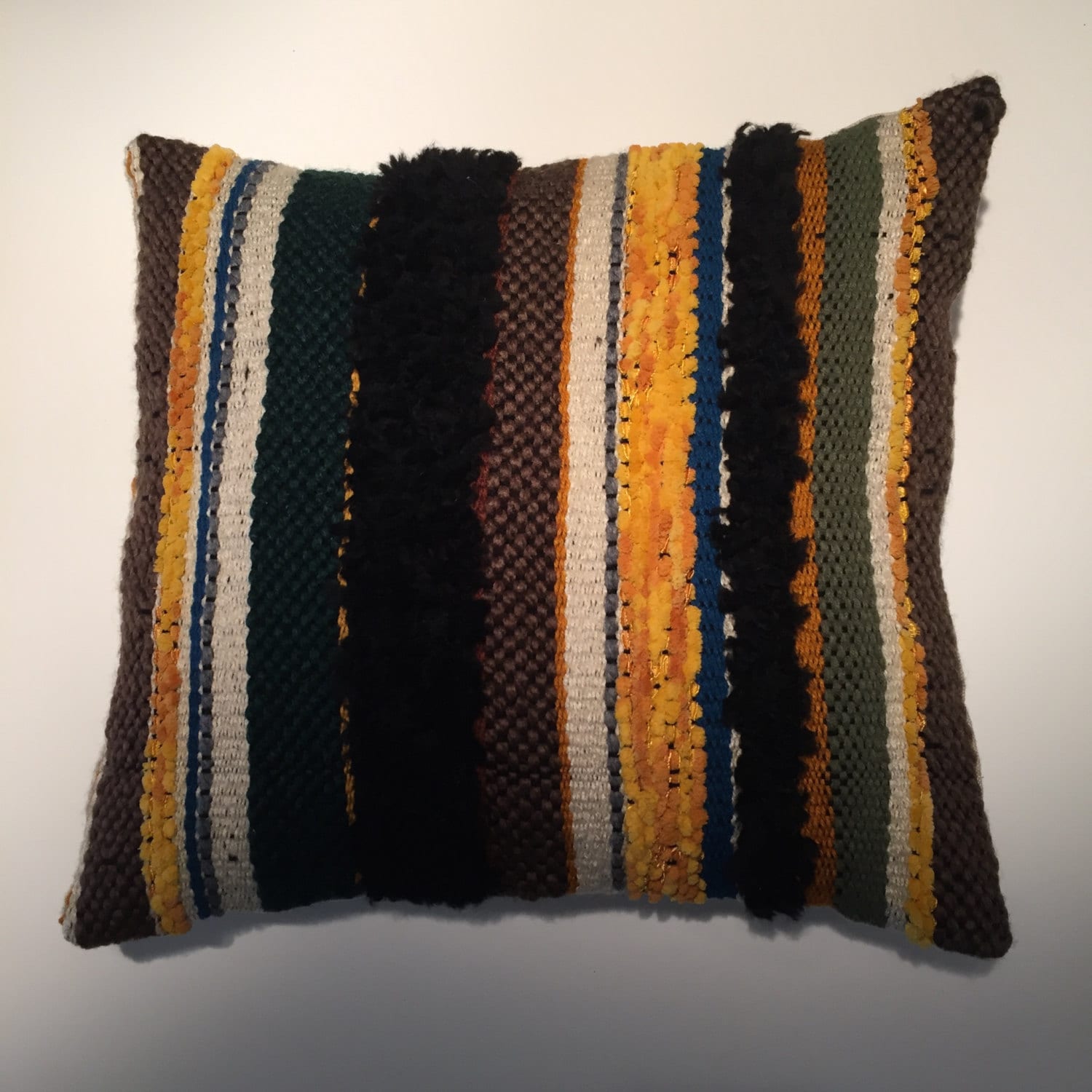 Hand Loomed Mid Century Modern Pillows and Cushions Etsy