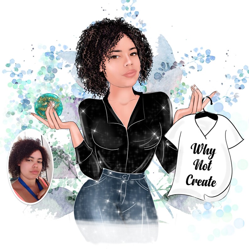 Baker Cartoon Portrait Bakery Logo Design Custom Cartoon ...