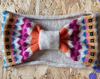 Headband, Ear Warmers, 100% Lambswool