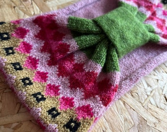 Headband, Ear Warmers, 100% Lambswool