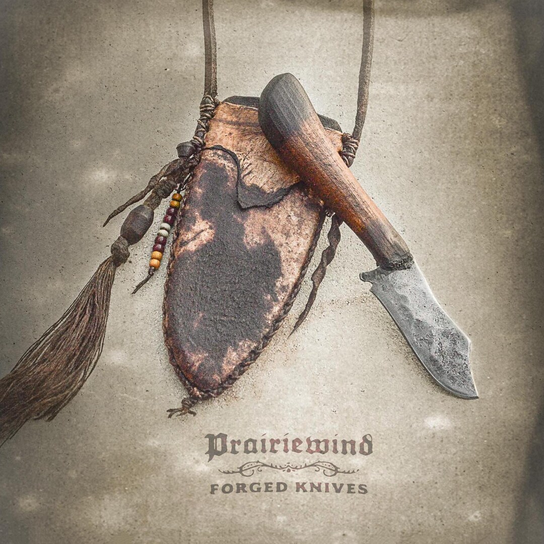 Handmade Mountain Man Neck Knife Frontier Knife Primitive Etsy