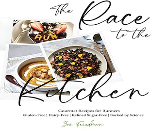 La carrera hacia la cocina: Recetas gourmet sin gluten / Cocinar con Zoe Libro de cocina sin gluten y sin lácteos
