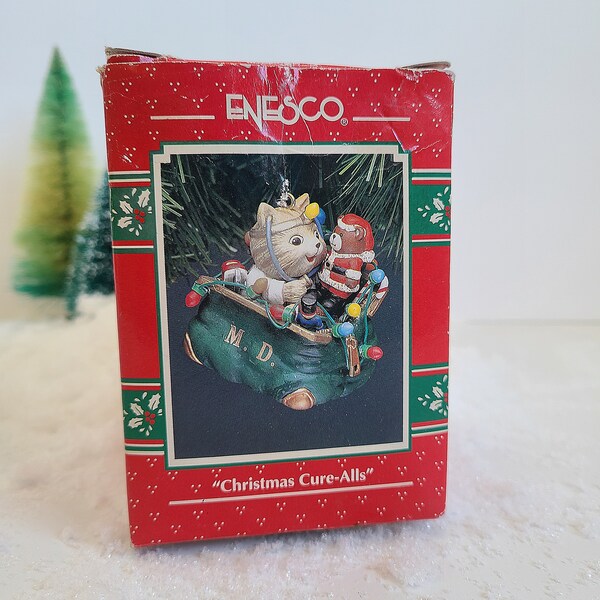 Enesco Vintage Treasury of Christmas Ornaments "Christmas Cure-Alls"