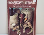 Macrame Patterns, Symphony of Strings, Macrame Jewelry and Belts, FREE SHIP