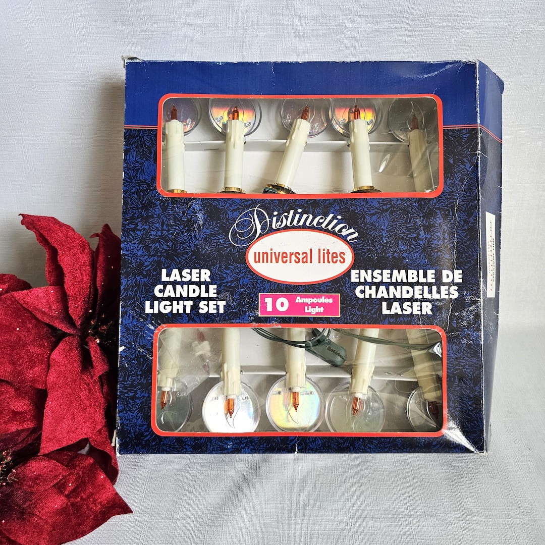 Christmas candle tree lights