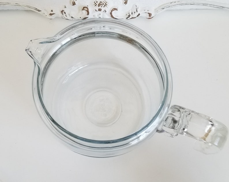 Vintage Pyrex 6 Cup Glass Flameware Coffee Percolator Number 7756 Stainless Steel Band
