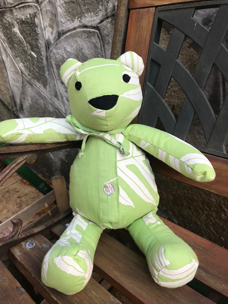 18 Memory Bear Pdf With Collar Instructions Etsy