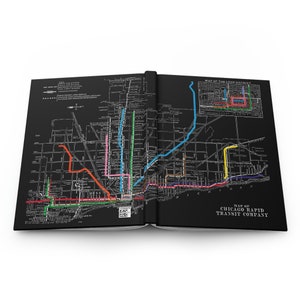 Chicago Transit CTA Hardcover Journal Matte image 5