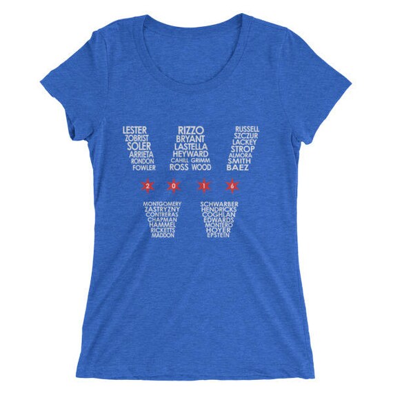 cubs world champions t shirt