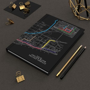 Chicago Transit CTA Hardcover Journal Matte image 6