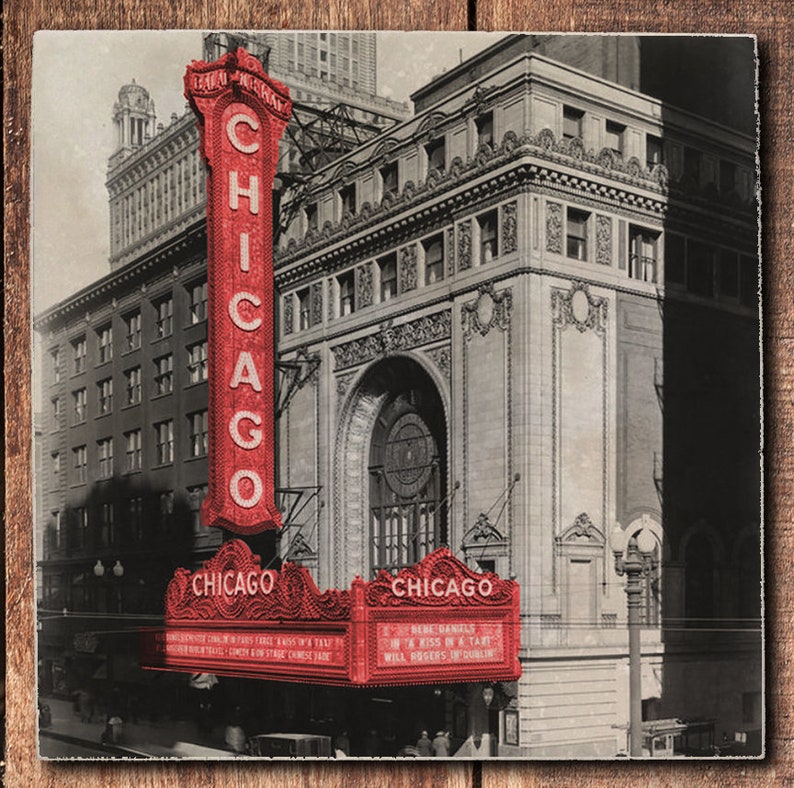 Chicago Landmark Coaster Set Mix & Match Marshall Fields, Art Institute, Watertower, Chicago Theater, Wrigley, Soldier Field, Comiskey image 2