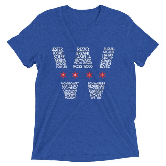 cubs world series champions t shirt