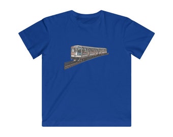 Chicago CTA Train - Kids Fine Jersey Tee