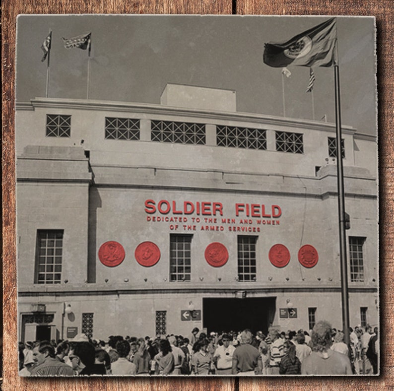 Chicago Landmark Coaster Set Mix & Match Marshall Fields, Art Institute, Watertower, Chicago Theater, Wrigley, Soldier Field, Comiskey image 9