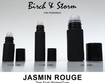 JASMIN ROUGE by Tom Ford Women type - 100% Pure Perfume Fragrance Body Oil Roll On - Uncut - No Alcohol - Pure Perfume