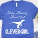Easy Breezy Beautiful Clever Girl Bella Canvas JP Inspired Shirt