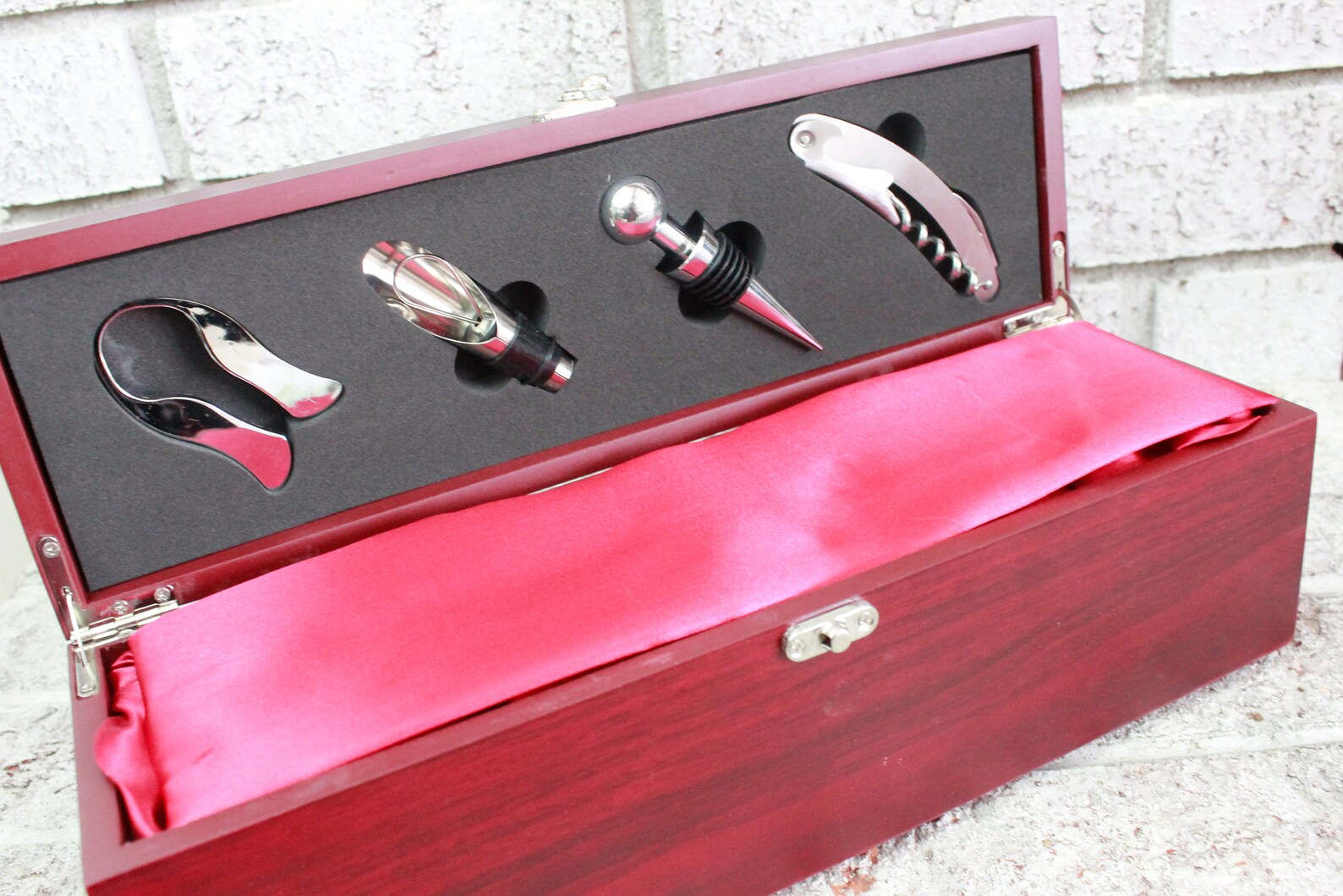 Personalized Wine Box Custom Wine Boxes With Accessories Etsy