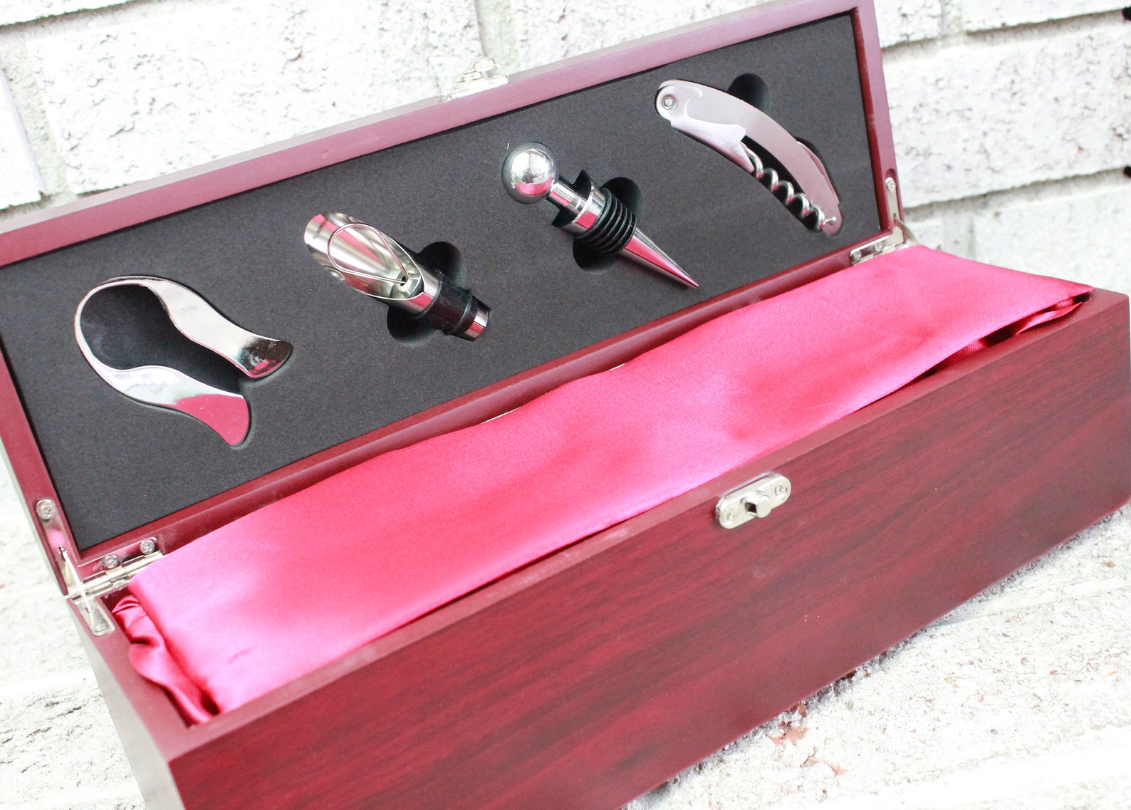 Personalized Wine Box Custom Wine Boxes With Accessories Etsy