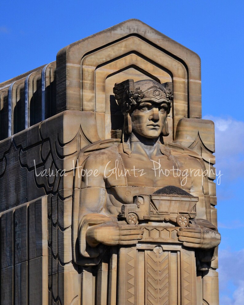Guardians of Transportation Cleveland Art Deco Lorain Carnegie Bridge 4