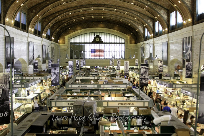 West Side Market Cleveland Ohio Historic Landmark Ohio City