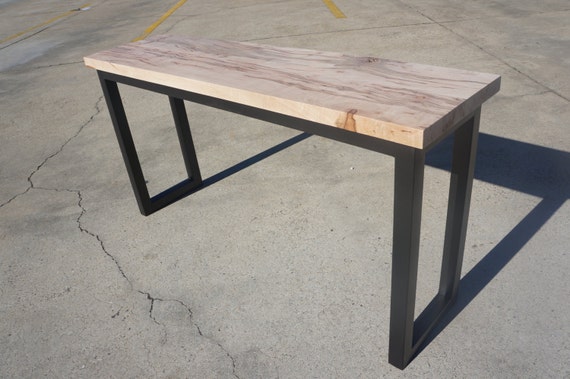 Ambrosia Maple Console Table Etsy