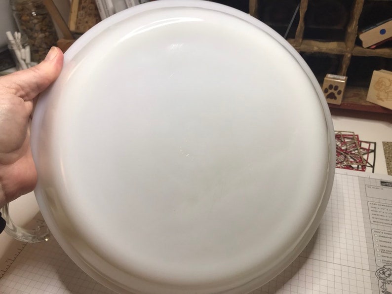 Milk Glass Fire King 10 Pie Plate