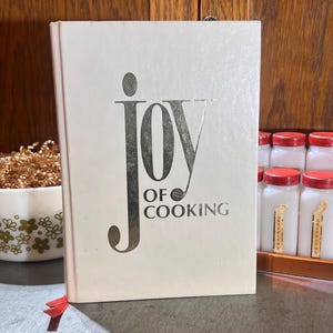 Vintage 1980 Hardcover “Joy of Cooking” Cookbook – Irma S. Rombauer