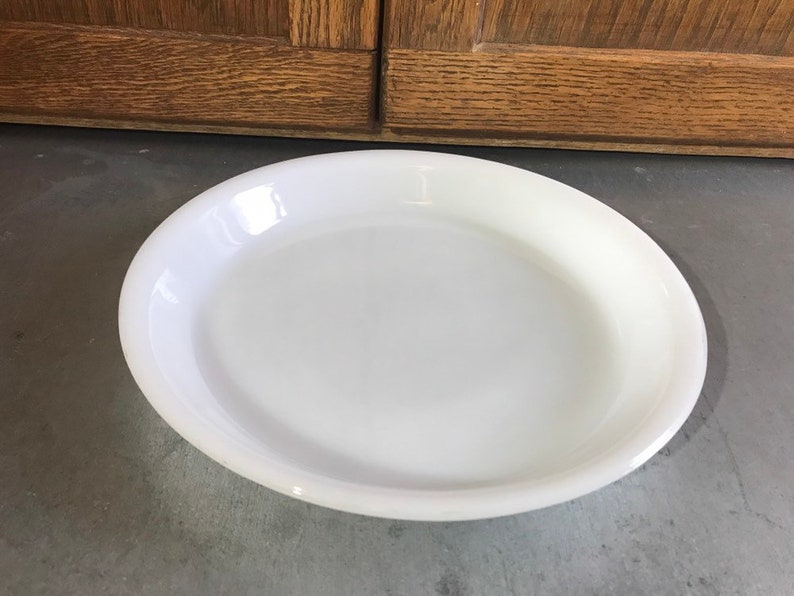 Milk Glass Fire King 10 Pie Plate