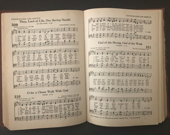 Christian Worship Hymnal, Hardcover, 1947, Sixth Printing