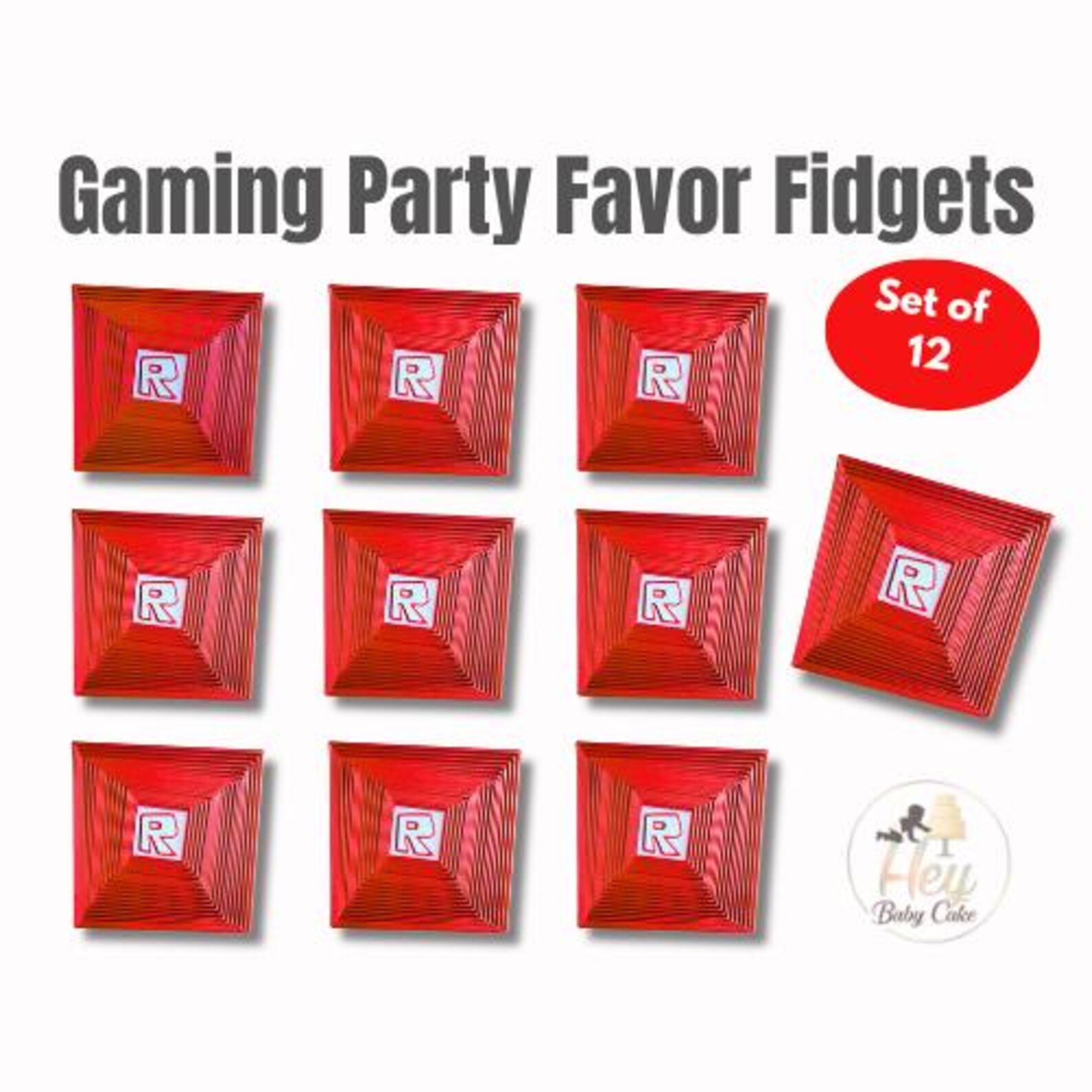Roblox Party Favors Gaming Party Favor Fidgets Pixel Style Sensory Il Dyzb 