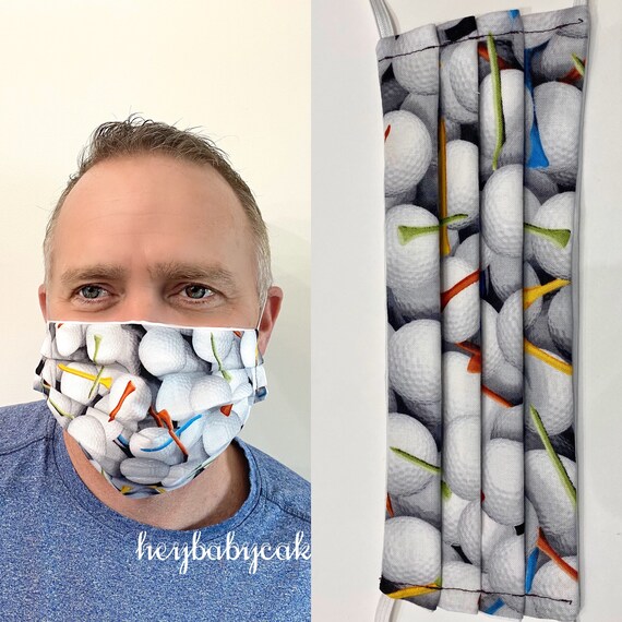 Men Masks Golf Masks Sports Mask Golf Face Mask Etsy