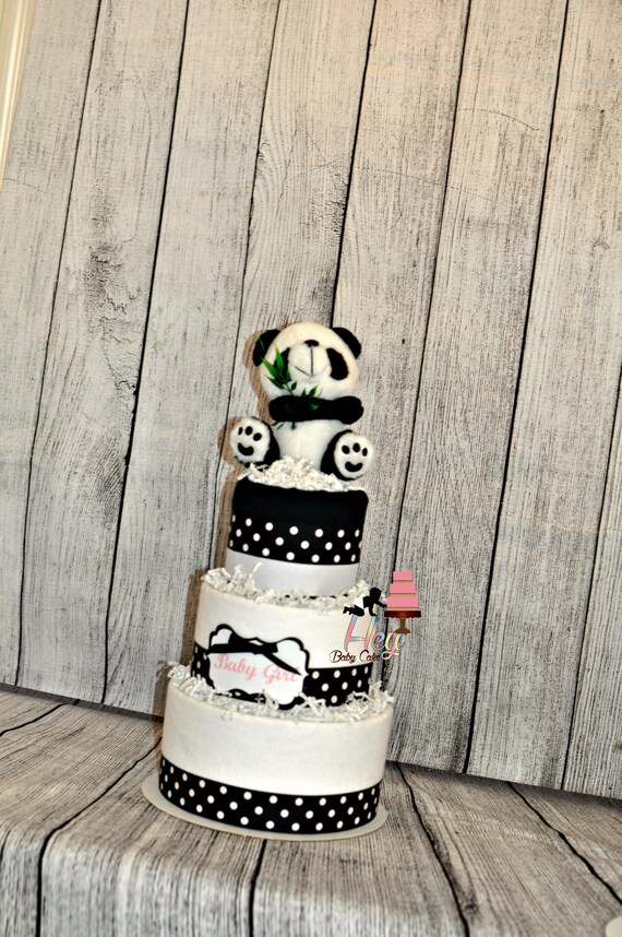 Panda Shower Decorations Panda Baby Shower Panda Diaper Etsy