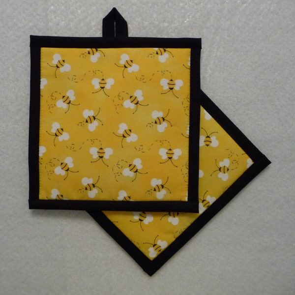 Honey Bee Pot Holder Etsy